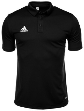 Футболка для дітей ADIDAS ENTRADA 22 поло чорна H57481 р. 116 см