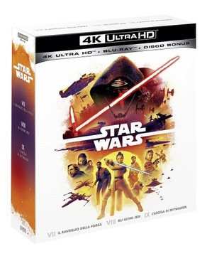 . Gwiezdne wojny Nowa trylogia Star Wars The New Trilogy / 7-9 | 4K Blu-ray