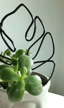 PODPÓRKA OZDOBA KWIATÓW ROŚLIN MONSTERA 26,5 CM