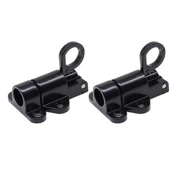 Window Cabinet Pull latch lock spring Black
