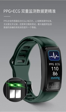 Интеллектуальный браслет, новое здоровье, ЭКГ, кислород в крови, кровяное давление, водонепроницаемый