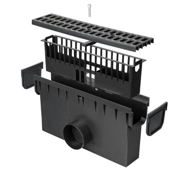 ДРЕНАЖНЫЙ ЛЮК для лотков AQR PLASTIK B125