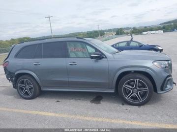 Mercedes GLS X167 2024 Mercedes-Benz GLS 450, 2024r., 4x4, 3.0L 3.0 Benzyna 375KM, zdjęcie 4