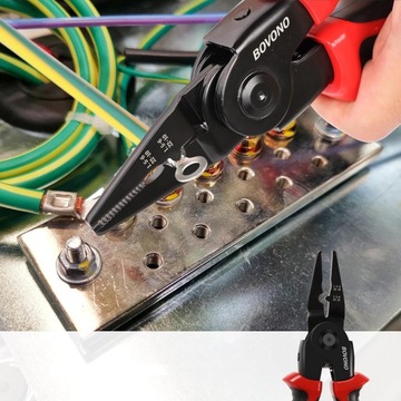 НАБОР 5 В 1 УНИВЕРСАЛЬНЫЕ ЩИПЦЫ ЩИПЦЫ ДЛЯ СНИМАНИЯ ИЗОЛЯЦИИ НОЖНИЦЫ