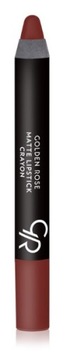 Golden Rose MATTE CRAYON Matowa Pomadka do ust 01