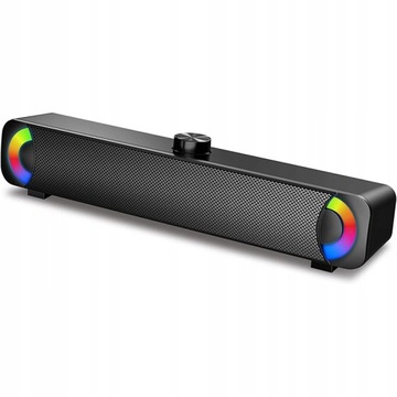 GŁOŚNIKI KOMPUTEROWE RGB DO MONITORA GIER LAPTOP