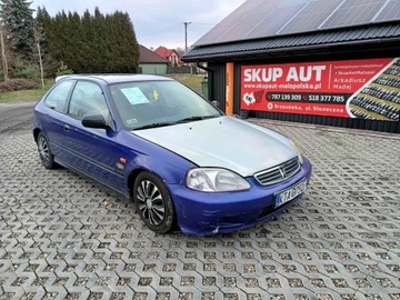 Honda Civic VI Hatchback 1.4 i 75KM 1999 Honda Civic Honda Civic 1.4 b+Lpg 99r