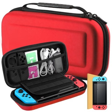 ETUI FUTERAŁ WZMOCNIONY DO NINTENDO SWITCH + SZKŁO