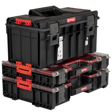 SKRZYNKA NARZĘDZIOWA QBRICK + 2X ORGANIZER ZESTAW