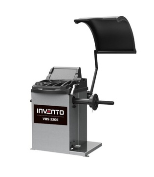 Wyważarka do kół aut osobowych INVENTO VBS 220E laser hamulec 3D AUTO ALU