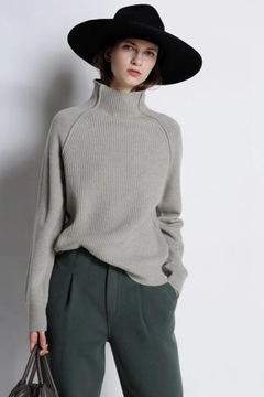 winter turtleneck cashmere sweater women knitted p