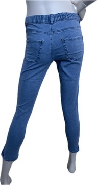 TEZENIS by CALZEDONIA Legginsy spodnie jeans M -38 ZAMKI