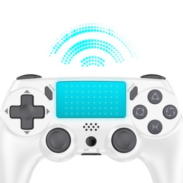 БЕСПРОВОДНОЙ ПАДУ ДЛЯ SONY PS4 PS3 PC ANDROID YAXO Viper Strike белый