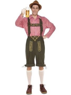 Strój Bawarski Kostium Bawarczyka Oktoberfest M/L