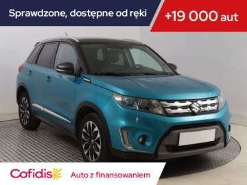 Suzuki Vitara III SUV 1.6 DDiS 120KM 2015 Suzuki Vitara 1.6 DDiS, Skóra, Navi, Klima