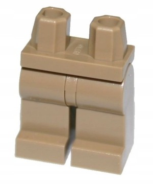 LEGO NOGI CIEMNO BEŻOWE