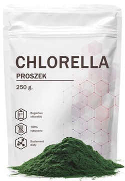 CHLORELLA 250g proszek naturalna, algi