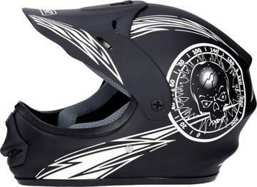 KASK CROSS DZIECIĘCY ENDURO MONSTER HOMOLOGACJA EU