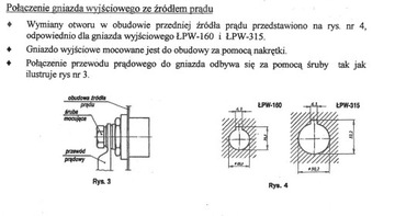 Розетка для сварочных кабелей 35-50 мм2 LP-50 Pomet Wronki