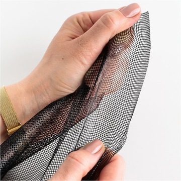 МОСКИТНАЯ СЕТКА ПРОЧНАЯ, ЧЕРНАЯ, пометровая МОСКИТНАЯ СЕТКА, 1,4 м х 1 м