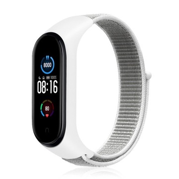 iStrap pasek Xiaomi Mi Band 3 / 4 / 5 / 6 Biały