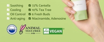 USPOKAJAJĄCY KREM-ŻEL CENTELLA ASIATICA - NAWILŻENIE I NAWODNIENIE-60ML