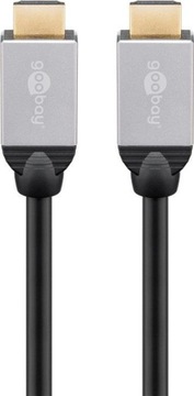 Kabel HDMI 2.0 Goobay Plus 4K 50/60Hz 1m