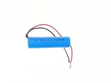 Akumulator 3,7 V, 18650 1500 mAh z KABLEM 2 Piny
