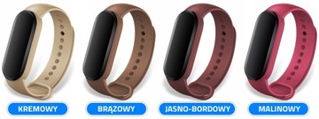 РЕМЕНЬ ДЛЯ XIAOMI MI BAND 5/6/7 — МНОГО ЦВЕТОВ