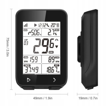 iGPSPORT IGS320 GPS-ВЕЛОСИПЕДНЫЙ РЕГИСТРАТОР BT5.0 ANT
