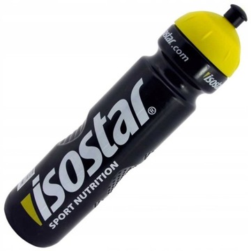 ISOSTAR BIDON ROWEROWY SPORTOWY CZARNY 1000ML / 1L