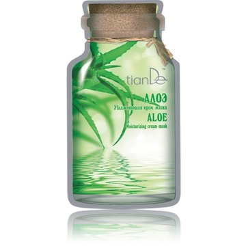 tianDe NAWILŻAJĄCA KREMOWA MASKA DO TWARZY Aloes