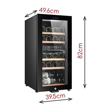 AD 8080 Винный холодильник 24 бутылки/60 литров
