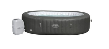 Бассейн с гидромассажем, большой надувной сад Спа Маврикий Bestway 60067