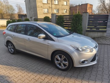 Ford Focus III Kombi Facelifting 1.0 EcoBoost 125KM 2014 Ford Focus LIVT stan BDB, zdjęcie 4