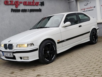 BMW Seria 3 E36 Coupe 316 i 102KM 1996 BMW 316 klimatyzacja bez korozji ładna zadbana, zdjęcie 1