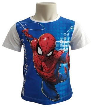 SPIDERMAN T-SHIRT KOSZULKA CHŁOPIĘCA MARVEL R98 3Y