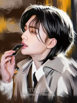 40X30cm Diamond Painting 5D ZESTAW diamentowy Kpop