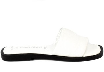 Klapki Marco Tozzi 2-27105-28 100 White