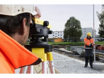 Niwelator optyczny Leica NA520 ZESTAW statyw łata