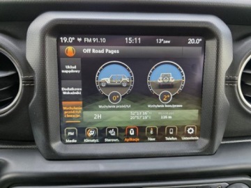 Jeep Wrangler IV Sahara Plug-In Seria 6 2.0 4xe 381KM 2021 JEEP WRANGLER Sahara, 2.0l 4xe Plug-in-Hybrid 381KM * Przebieg:40, 342km, zdjęcie 17