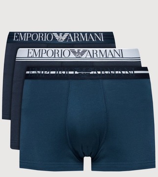 BOKSERKI MĘSKIE EMPORIO ARMANI 3PAC 111357 XL