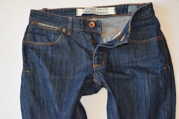 SUPERDRY__JEANSOWE__JAK NOWE__W 30 PAS 80 CM