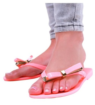 Buty damskie Plażowe klapki japonki 16262