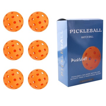 6 sztuk/zestaw Pickleball 40 otworów Praktyka