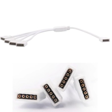 РАЗДЕЛИТЕЛЬ РАЗДЕЛИТЕЛЬ 4 RGBW СВЕТОДИОДНЫЕ ЛЕНТЫ 5PIN 4в1