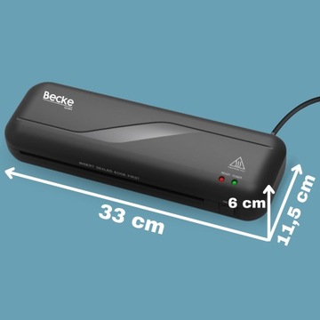 LAMINATOR PAPIERU LAMINARKA A4 NA GORĄCO 140 FOLII DO LAMINOWANIA LAMINACJI