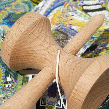 KENDAMA KROM DREWNIANA GRA ZRĘCZNOŚCIOWA NOIA 6