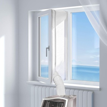 USZCZELKA OKIENNA DO PRZENOŚNYCH KLIMATYZATORÓW SUSZAREK DO BIELIZNY 4M