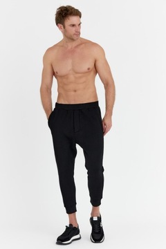 DSQUARED2 Czarne spodnie RELAX DEAN JOGGERS r L